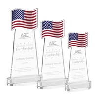 The Flag Award features a striking flag-shaped cutout at the top,... from ASI...