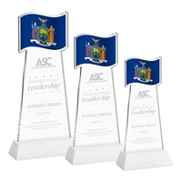 The Flag Award features a striking flag-shaped cutout at the top,... from ASI...