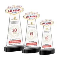 Las Vegas VividPrint™ Award on Alberton Base - Black