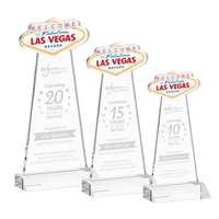 The Las Vegas Award is crafted from premium starfire crystal, featuring......