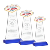 The Las Vegas Award is crafted from premium starfire crystal, featuring......