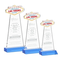 The Las Vegas Award is crafted from premium starfire crystal, featuring......