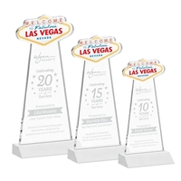 The Las Vegas Award is crafted from premium starfire crystal, featuring......