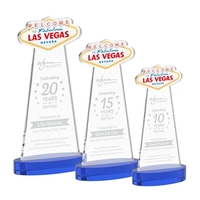 The Las Vegas Award is crafted from premium starfire crystal, featuring......