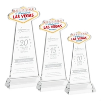The Las Vegas Award is crafted from premium starfire crystal, featuring......