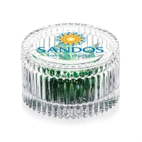 The Carmela VividPrint™ Trinket Box (4") features a crystal-clear design...