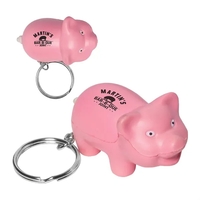 2.25" W x 1.5" H soft and squeezable pig shaped... from ASI 63549 Jornik...