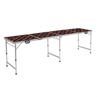 From tailgates to tastings, this 8' party table delivers easy setup,... from...