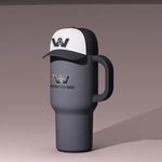 30 oz Asobu Happy Hats Tumbler