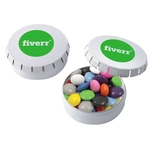 Push Top Tin With Chocolate Buttons