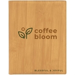 7" x 9" Leatherette Bamboo Portfolio