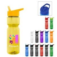 28 oz. sports bottle with screw-on, spill-resistant sip top lid and... from...