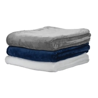 Montreal 60" x 72" Mink Touch Luxury Blanket... from ASI 67866 Logomark/Valumark