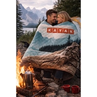 60" x 80" Chevron quilted blanket to elevate outdoor moments.... from ASI...