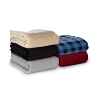 0.19" x 60" x 50" micro mink Sherpa blanket; includes vinyl... from ASI 67866...