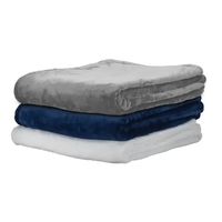 Montreal 60" x 72" Mink Touch Luxury Blanket... from ASI 67866 Logomark/Valumark