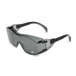 Black frame, gray lens, Cover 2 safety glass