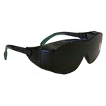 Black lens and frame, Cover 2 IR welding safety glasses