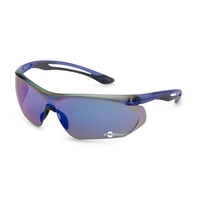 Blue frame, Paralax safety glass