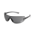 Silver frame, grey lens, Luminary safety glasses
