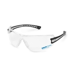 Black frame, clear lens, Luminary safety glasses