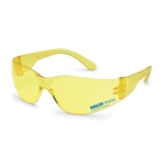 Amber frame, Starlite safety glasses