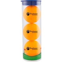 Golf balls with a clear tube and cap.... from ASI 57653 Gold Bond