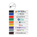 Bullet Tip Dry Erase Marker with Full Color Decal