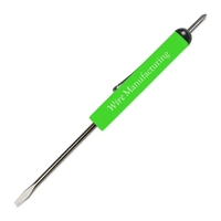 0.50"H x 6.00"W screwdriver with standard blade (flat head) and Phillips......