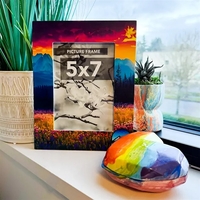 Picture frame made of recycled wood.... from ASI 72521 Morris Magnets / Laser...