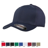 Lightweight Flexfit performance cap with breathable mesh, ideal for sports,...