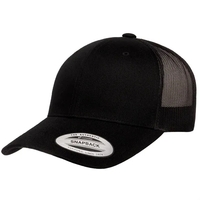 Eco-friendly Flexfit trucker cap made from recycled materials-ideal for...