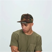 Bold camo Flexfit snapback cap-perfect for promotions, teams, and custom...