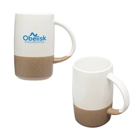 Santander 17 oz. Two-Tone Ceramic Mug... from ASI 67866 Logomark/Valumark