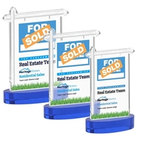 Real Estate VividPrint™ Award on Alberton Base - Blue... from ASI 84592 St...