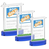 Real Estate Award on Alberton Base - Blue... from ASI 84592 St Regis Group /...
