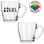 15oz Clear Glass Bistro Mug