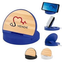 Wireless charger and phone stand with a type-C input and cord... from ASI...