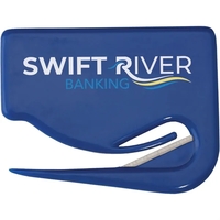 Handy letter opener measuring 2 3/4" x 2 1/8" and available... from ASI 54100...