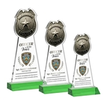 Police Badge VividPrint™ Award - Green