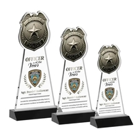 Police Badge VividPrint™ Award - Black