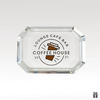 Precision-cut facets catch and reflect light beautifully, while its solid...