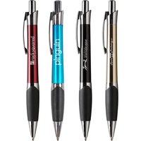 Imprezza click action ballpoint pen is available in metallic colors,...