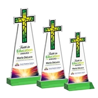 Crafted from premium optical crystal, this elegant Cross VividPrint™ Award...