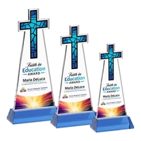 Crafted from premium optical crystal, this elegant Cross VividPrint™ Award...