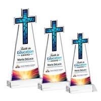 Crafted from premium optical crystal, this elegant Cross VividPrint™ Award...