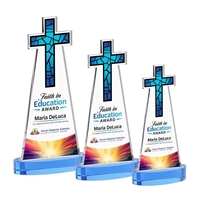 Crafted from premium optical crystal, this elegant Cross VividPrint™ Award...