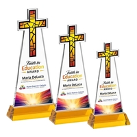 Crafted from premium optical crystal, this elegant Cross VividPrint™ Award...