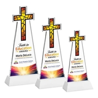 Crafted from premium optical crystal, this elegant Cross VividPrint™ Award...