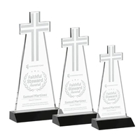Crafted from premium optical crystal, this elegant Cross Award features a......